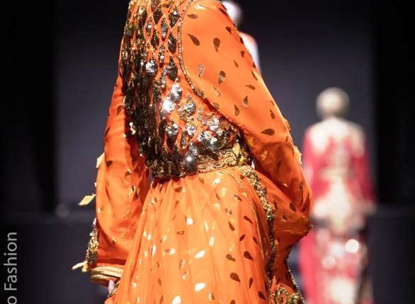 Fatima Zahra Filali in paris fashion week