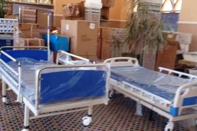 معدات طبية واجهزة استشفائية من مجلس جهة مراكش أسفي ضد كورونا (3)