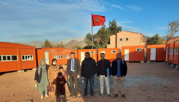 وحدات مدرسية مسبقة الصنع لسد الخصاص الناتج عن الزلزال بإقليم الحوز