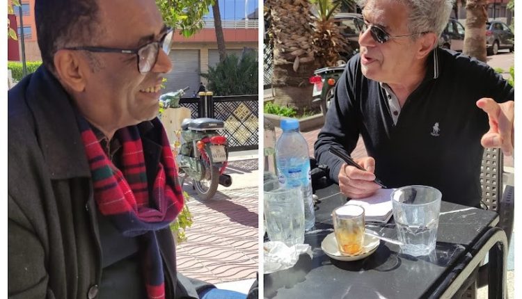 كان لقاءا تلقائيا وجميلا مع الصديق الفنان الكاريكاتوريست سامي الديكـ (4)
