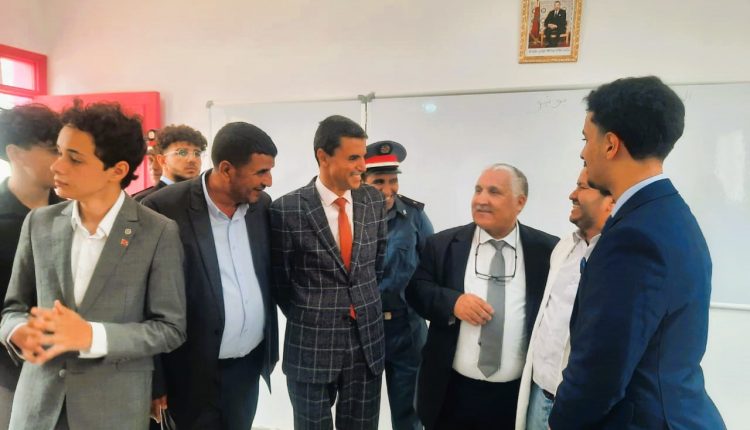 بجهود شباب نادي انتراكت ماسينيون،مدرسة ويركان، تعود للحياة بعد زلزال الحوز