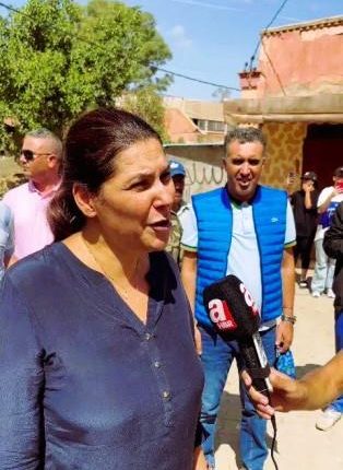 الوزيرة المنصوري تستعرض حصيلة إعادة البناء بعد كارثة زلزال الحوز
