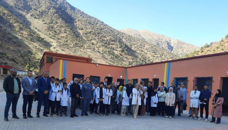  فاطمة الفهرية بجماعة أغبار في حلة متميزة بعد زلزال الحوز