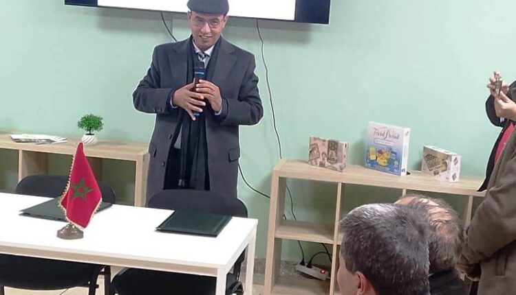 عامل إقليم الحوز يترأس حفل افتتاح مكتبة متميزة بإعدادية رائدة في تاحناوت (3)