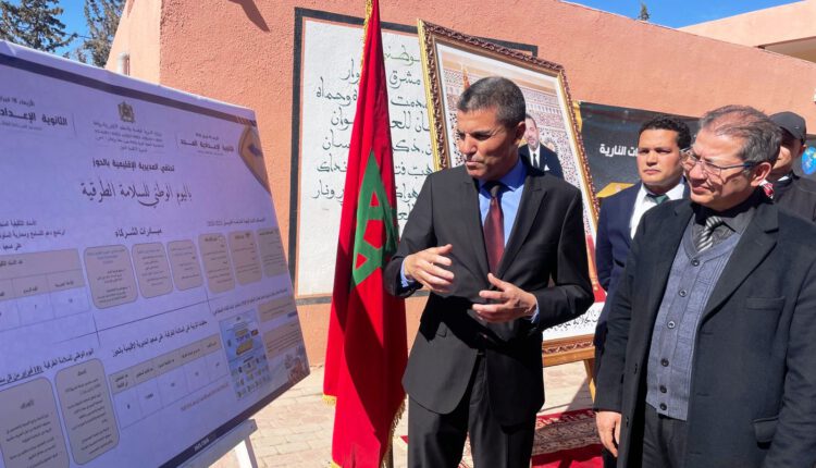 المديرية الإقليمية للتربية الوطنية بالحوز تنظم حفلاً رسمياً للتوعية بقواعد السير (10)