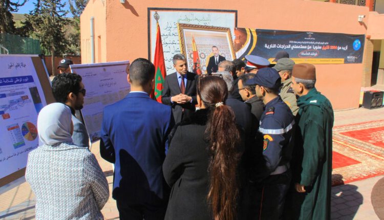 المديرية الإقليمية للتربية الوطنية بالحوز تنظم حفلاً رسمياً للتوعية بقواعد السير (13)