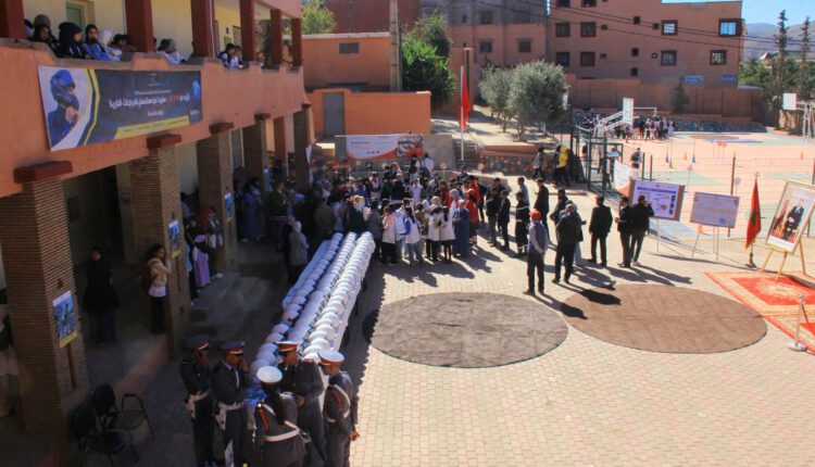 المديرية الإقليمية للتربية الوطنية بالحوز تنظم حفلاً رسمياً للتوعية بقواعد السير (16)