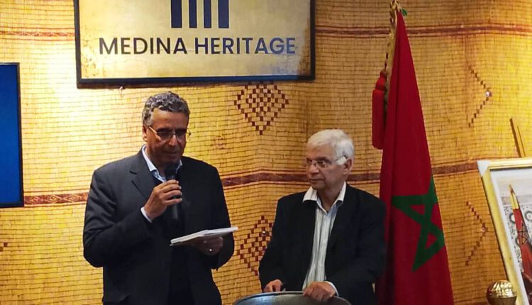 الأستاذان جعفر الكنسوسي وعبد العزيز بلقزيز