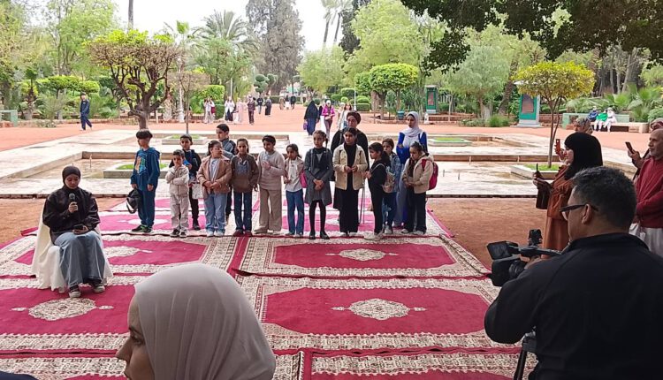 أطفال مراكش يَحُجُّون إلى زهرية المُنْيَة بعرصة مولاي عبد السلام‎ 7